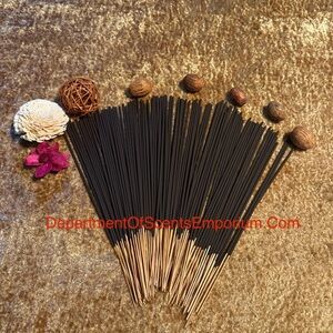 Natural Brown Pink Sugar Exotic Incense Bundle of 80-100 sticks